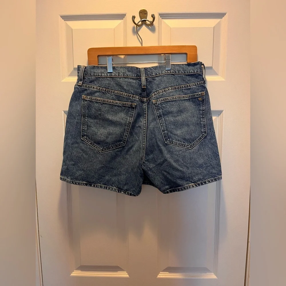 Madewell Medium Blue Denim Jean Shorts